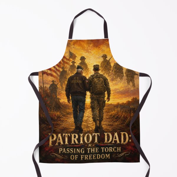 Item preview, Patriot Dad Passing Torch Freedom Military Family designed and sold by chattsuede.