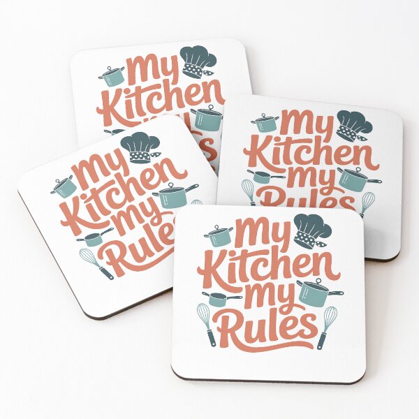 Item preview, My Kitchen My Rules designed and sold by justjason47.