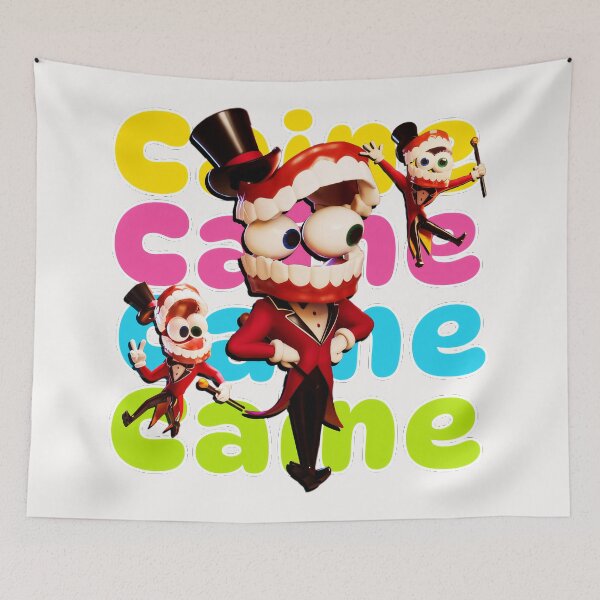 Item preview, Caine Caine Caine Caine The Amazing Digital Circus TADC Host Fan designed and sold by SeraXYZ.