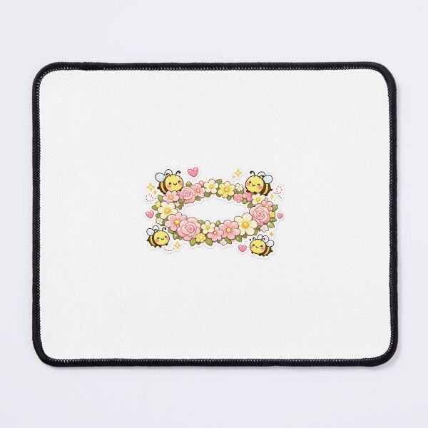Item preview, Flower Crown Sticker Kawaii Spring Aesthetic for Nature Lovers & Garden Fans designed and sold by CutePrintCorner.