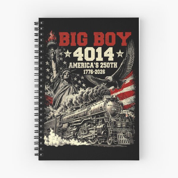 Item preview, Big Boy 4014 1941 Steam Locomotive Railroad Train American designed and sold by elongatedjazz.