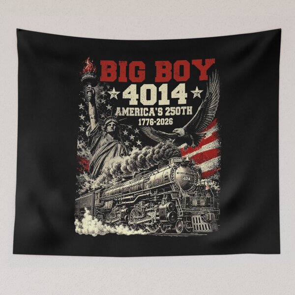 Item preview, Big Boy 4014 1941 Steam Locomotive Railroad Train American designed and sold by elongatedjazz.