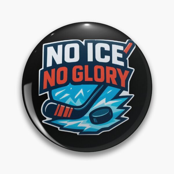 Item preview, No Ice No Glory - Ice Hockey Vibes designed and sold by RDproject.