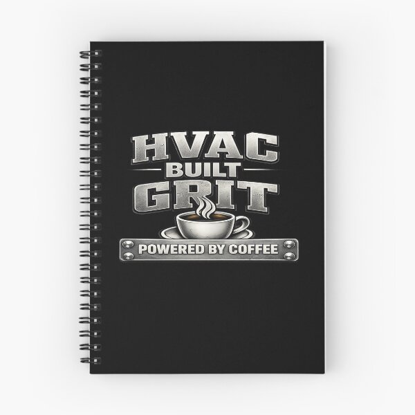 Item preview, HVAC Built Grit -  Coffee Powered  HVAC Tech Workwear Design designed and sold by FrozenHeat97.