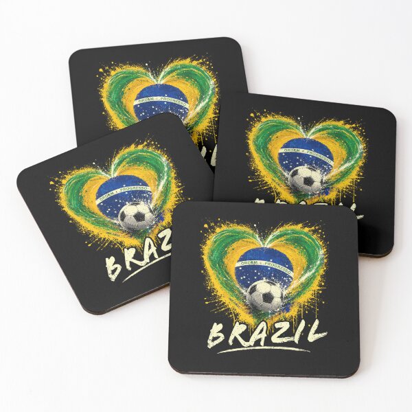 Item preview, Brasil with Brazilian Flag Colors Men Women Kids Brazil designed and sold by elongatedjazz.