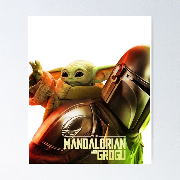 Item preview, Mando et Grogu designed and sold by IZAHA-PAINT.