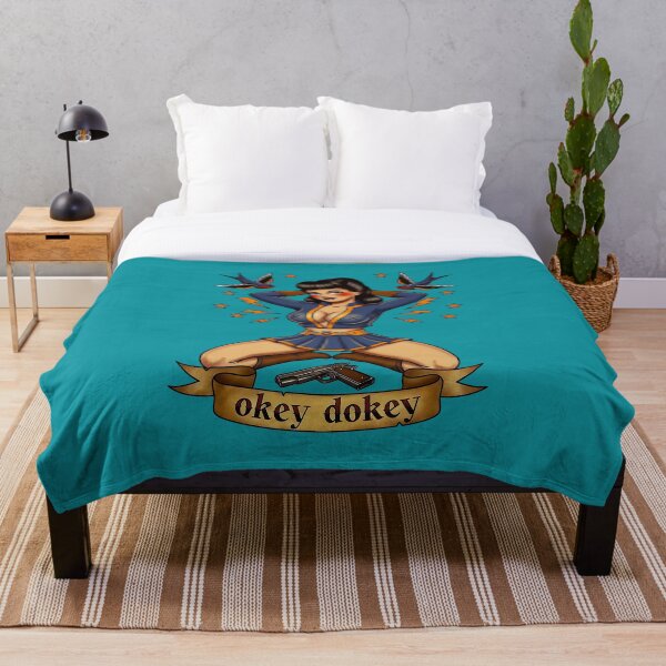 Item preview, Okey Dokey Wasteland Pinup - Skirt Edition designed and sold by Fictional Ink Society.