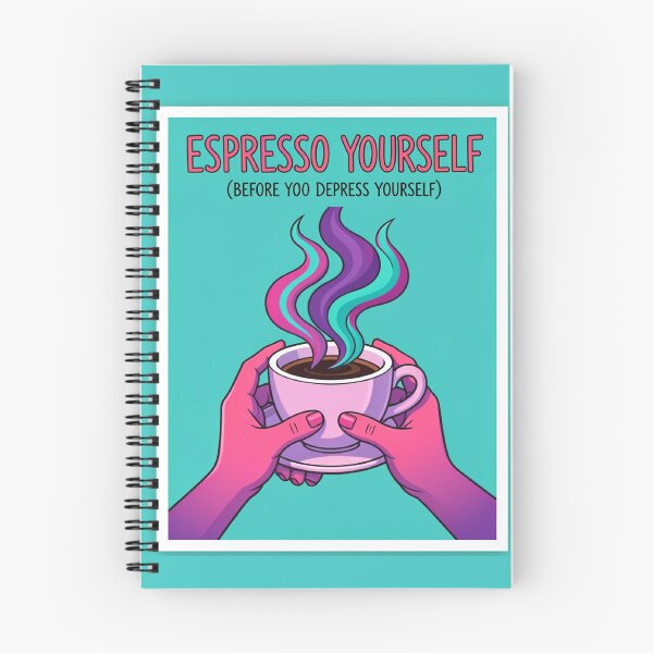 Item preview, Espresso Yourself Before You Depress Yourself - Coffee Lover Gift designed and sold by Exclusive-Marma.