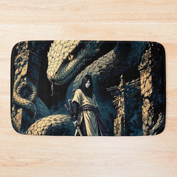 Item preview, Orochimaru & Giant Serpent Anime Poster | Legendary Sannin Dark Fantasy Manga Art | Epic Ninja Illustration designed and sold by Dyan4.