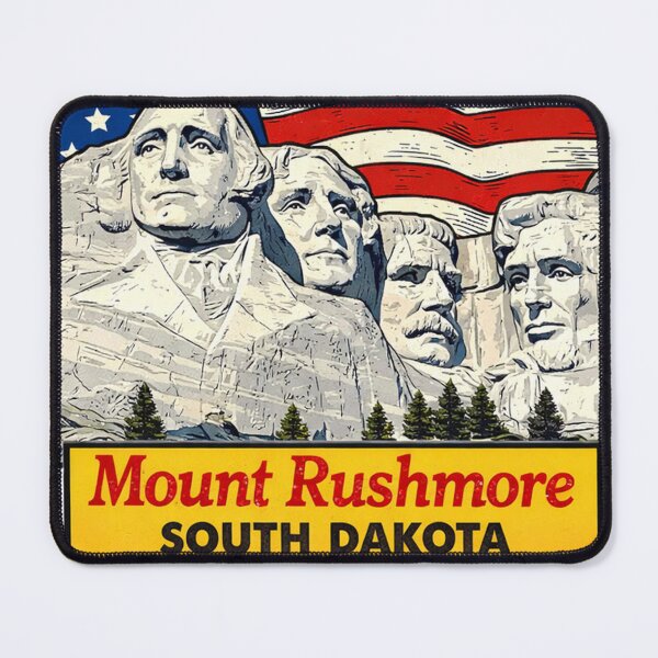 Item preview, Mt Rushmore South Dakota USA Badge designed and sold by vectcd.