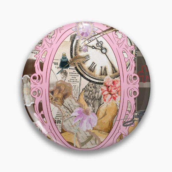Item preview, cute vintage scrapbooking collage art design  designed and sold by pasteldreams26.