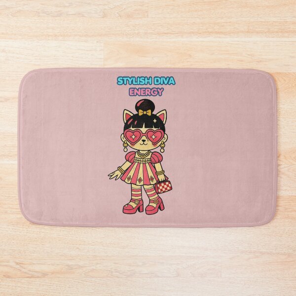 Item preview, Kawaii Fashion Cat Girl Pink Coquette Y2K Graphic Tee designed and sold by Mousy17.
