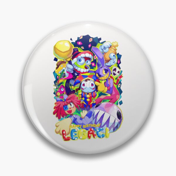 Item preview, Happy Birthday Legaci The Amazing Digital Circus Fan designed and sold by SeraXYZ.