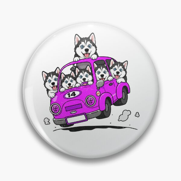 Item preview, JOY RIDE - SIBERIAN HUSKY | Pets and Dogs lovers for Men and Women t-shirt designed and sold by panchiTWO.