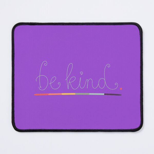 Item preview, Be Kind Rainbow Underline Kindness Positivity Tee designed and sold by bosamji.