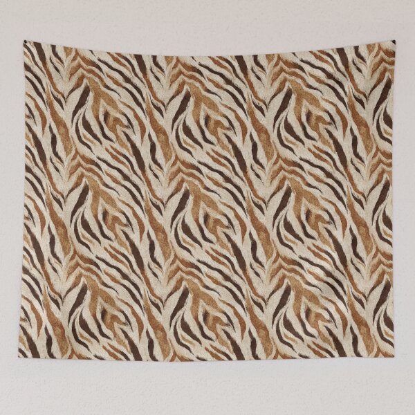 Item preview, Realistic Brown Tiger Faux Fur Pattern designed and sold by arteresting-art.