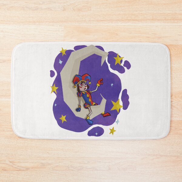 Item preview, Whimsical Jester Harlequin Character Moon Stars Fantasy Dreamer designed and sold by SeraXYZ.