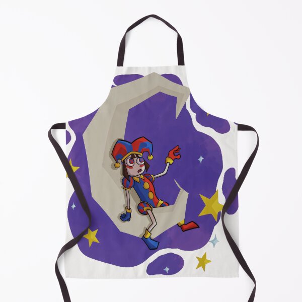 Item preview, Whimsical Jester Harlequin Character Moon Stars Fantasy Dreamer designed and sold by SeraXYZ.