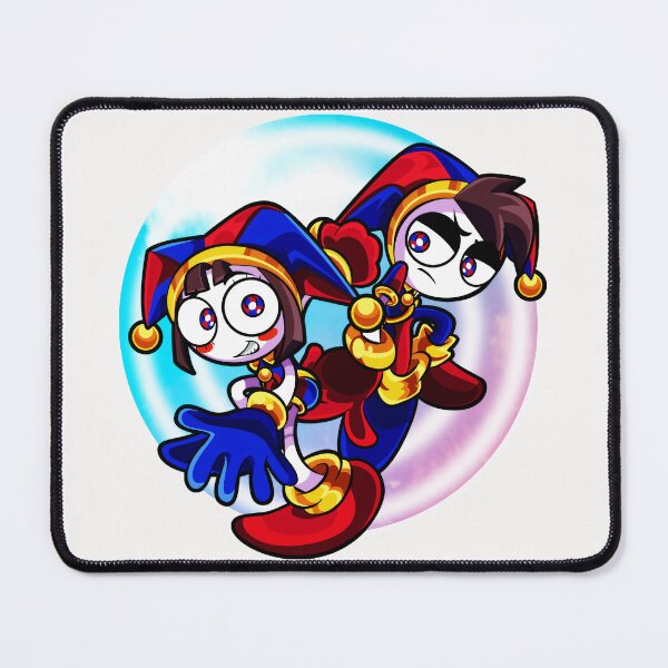 Item preview, Jester Pair Medieval Renaissance Harlequin Entertainers designed and sold by SeraXYZ.