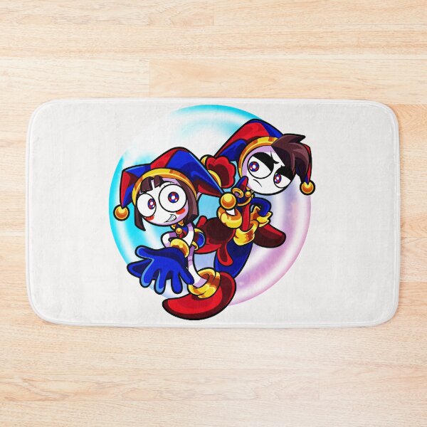 Item preview, Jester Pair Medieval Renaissance Harlequin Entertainers designed and sold by SeraXYZ.