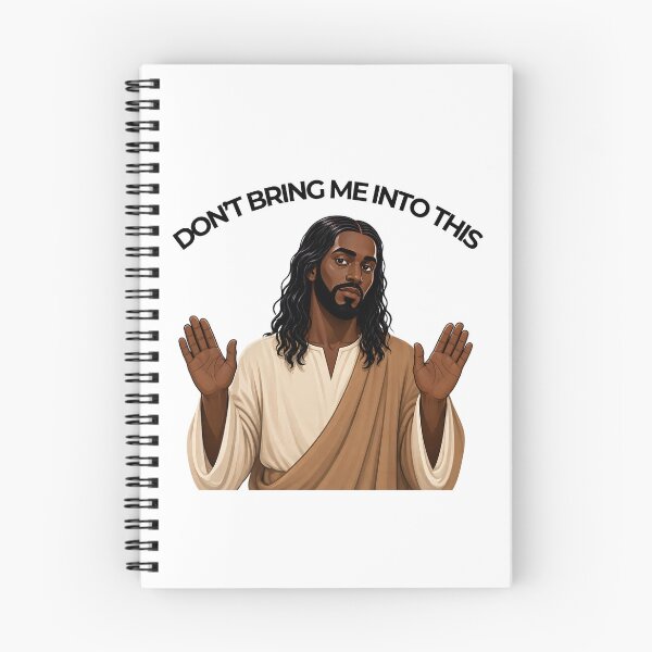 Item preview,  "Don't Bring Me Into This" Black Jesus Sticker designed and sold by AshleyJaneCo.