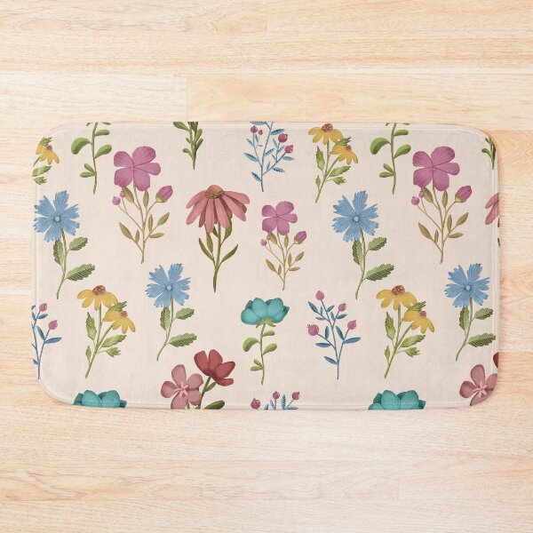 Item preview, Meadow flowers print designed and sold by pinkyfish1010.