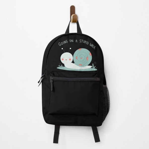 Item preview, Going On A Stupid Walk For My Stupid Mental Health Snail Tee designed and sold by bosamji.