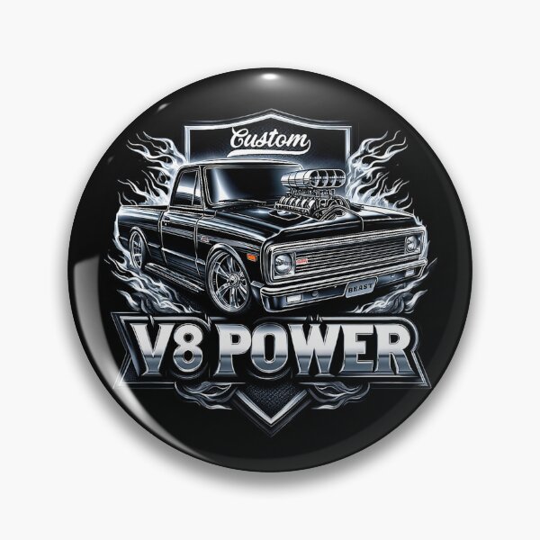 Item preview, Custom V8 Power Muscle Truck Design designed and sold by DeimosArtIntl.