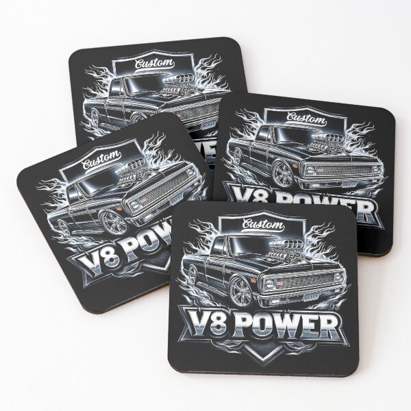 Item preview, Custom V8 Power Muscle Truck Design designed and sold by DeimosArtIntl.