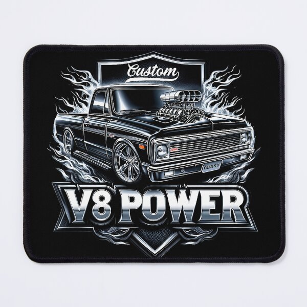 Item preview, Custom V8 Power Muscle Truck Design designed and sold by DeimosArtIntl.