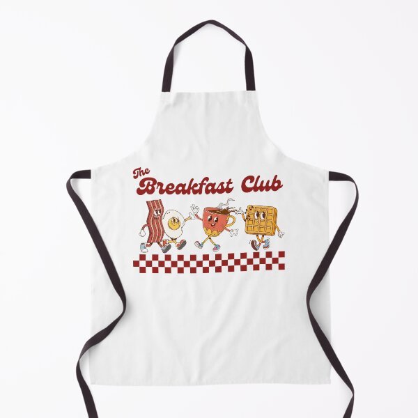 Item preview, The Breakfast Club Retro Breakfast Food Cartoon Funny Diner Design designed and sold by shopfindingbeni.