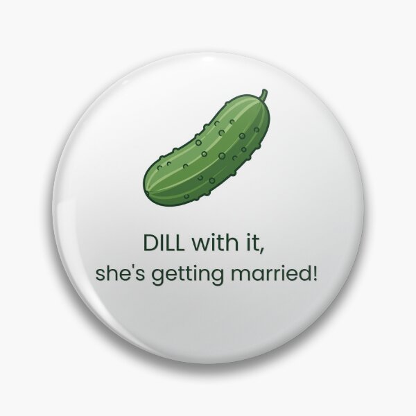 Item preview, Dill With It She's Getting Married Shirt, Funny Pickle Bachelorette Party Tee, Bride Tribe Tank Top designed and sold by IDoCrewCo..