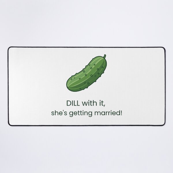 Item preview, Dill With It She's Getting Married Shirt, Funny Pickle Bachelorette Party Tee, Bride Tribe Tank Top designed and sold by IDoCrewCo..
