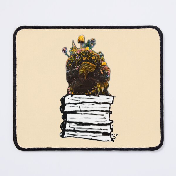 Item preview, Whimsical Turtle on Stack of Books Illustration designed and sold by ArtistsAtticWI.