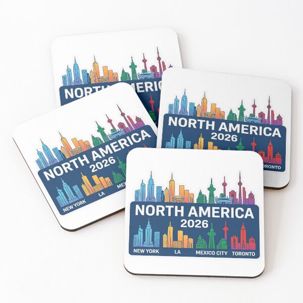 Item preview, North America 2026 Host Cities Skyline designed and sold by XM STOREZ .