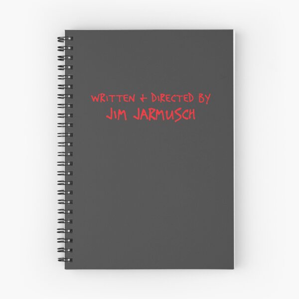 Item preview, Written and Directed by Jim Jarmusch designed and sold by Jeremy Saunders Design.