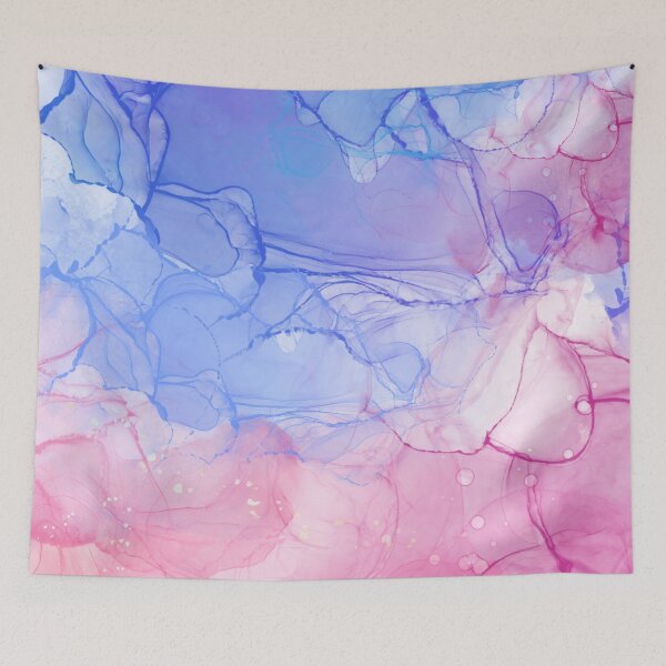 Item preview, Abstract gradient pink and blue  designed and sold by Differenceee.