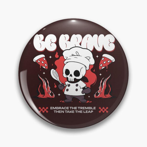 Item preview, Cute Skull Chef Pizza Fire Cartoon designed and sold by AerynnXIdris.