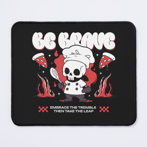 Item preview, Cute Skull Chef Pizza Fire Cartoon designed and sold by AerynnXIdris.