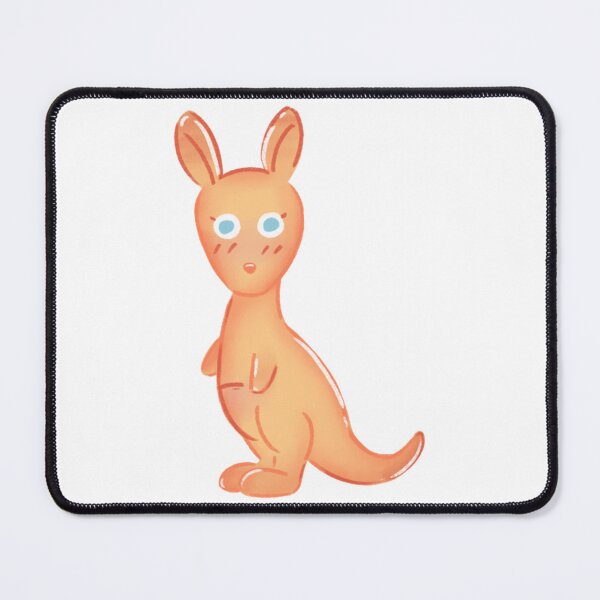 Item preview, Adorable Cartoon Kangaroo Cute Australian Animal Illustration designed and sold by 27Maydesign.