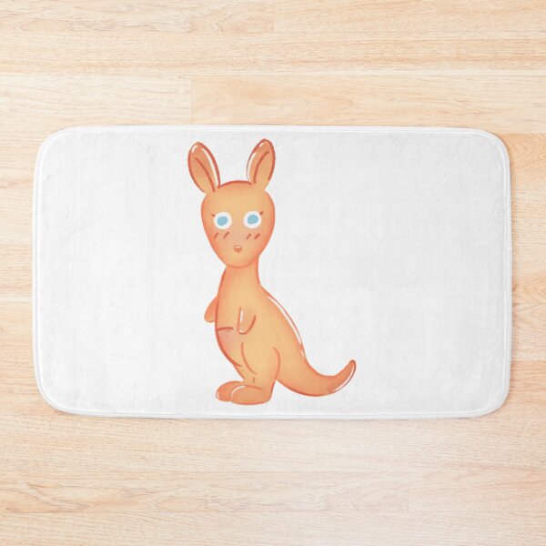 Item preview, Adorable Cartoon Kangaroo Cute Australian Animal Illustration designed and sold by 27Maydesign.