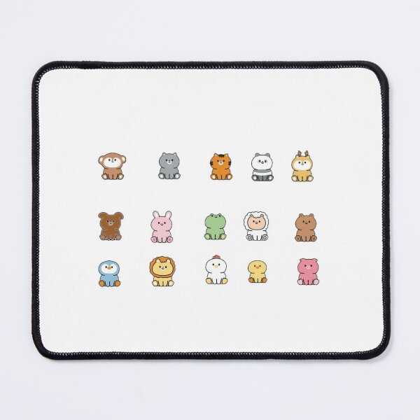 Item preview, cute animal stickers designed and sold by sirspacecow3rd.