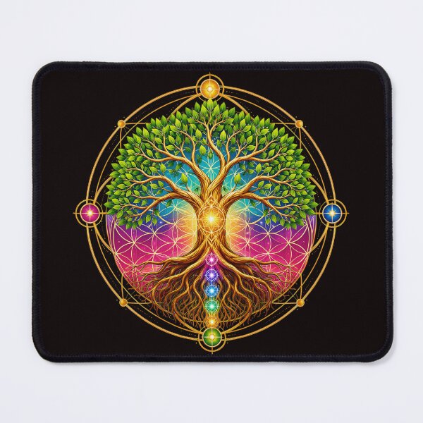 Item preview, Chakra Tree Of Life designed and sold by syotos-ai.