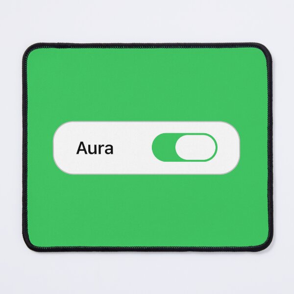 Item preview, Aura On Toggle Switch – Funny Aura Points Meme Sticker designed and sold by Koyaanisqatsian.