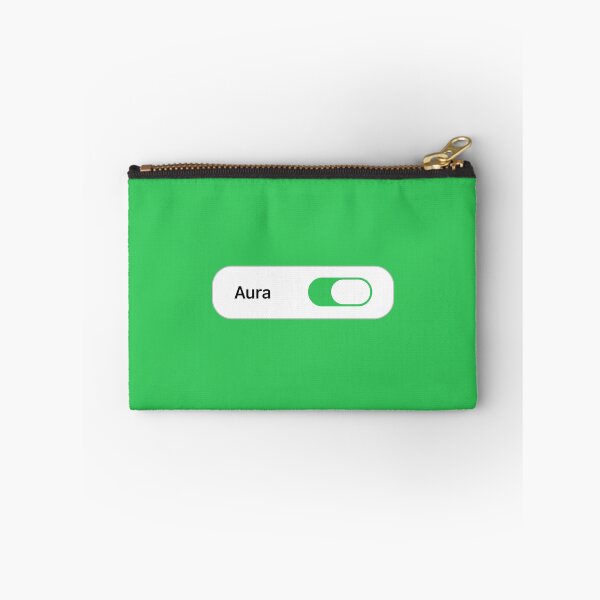 Item preview, Aura On Toggle Switch – Funny Aura Points Meme Sticker designed and sold by Koyaanisqatsian.