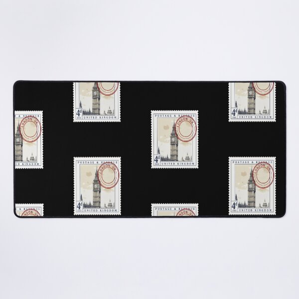 Item preview, London UK Vintage Postage Stamp Retro Travel Sticker designed and sold by stickercuffs.
