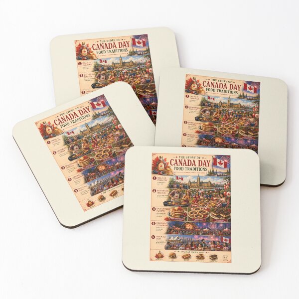 Item preview, The Story of Canada Day Food Traditions⁠ designed and sold by Easternpantry.
