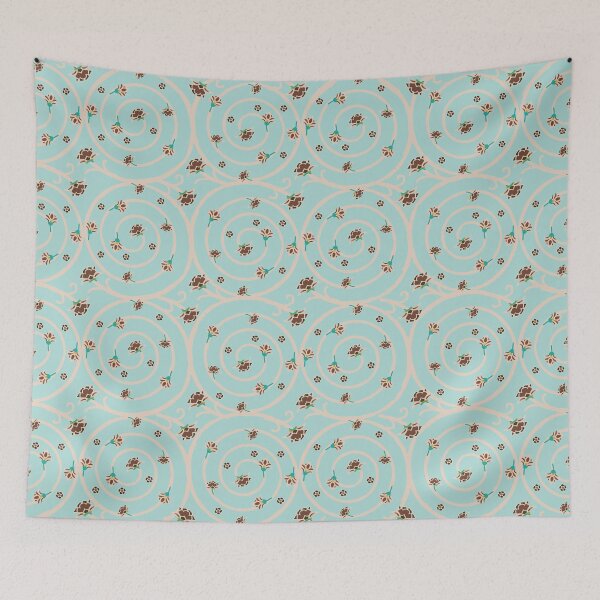 Item preview, Persian Flowers arabesque pattern designed and sold by Donnahuntriss.