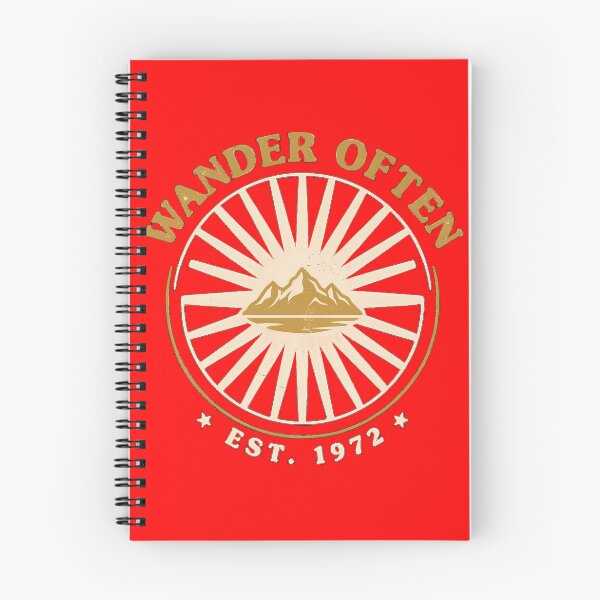Item preview, Wander Often Vintage Mountain Adventure Illustration designed and sold by weeomano.