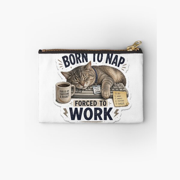 Item preview, Born To Nap Forced To Work designed and sold by InkWanderStudio.